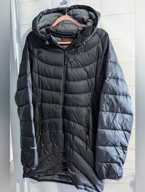 Misty Mountain Lightweight Down Filled  Hooded Puffer Jacket Size XL